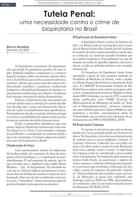 Revista Criticrtes 6 Ed