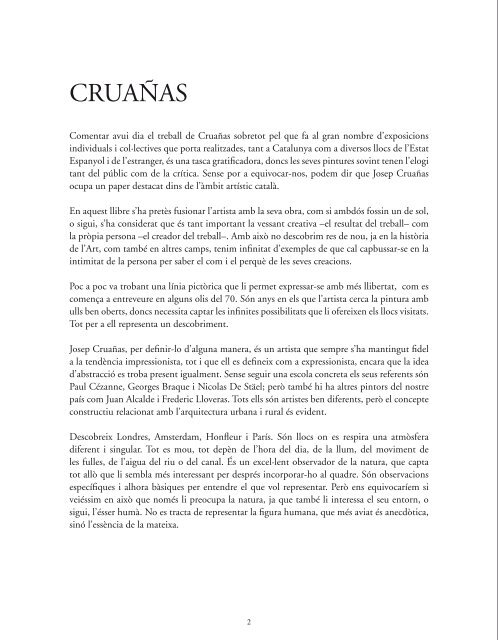 Cruañas - el Claustre