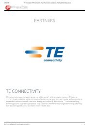 TE _ Connector _ TE Connectivity _ Fast Track Communications - FastTrack Communications