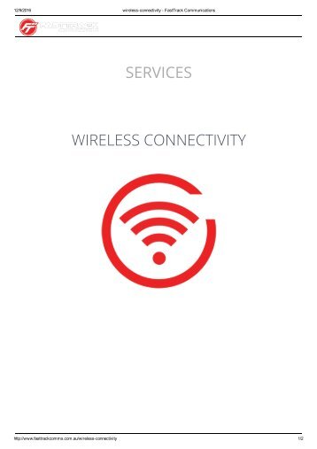 wireless-connectivity - FastTrack Communications