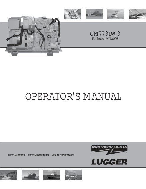 OPERATOR'S MANUAL - Northern Lights