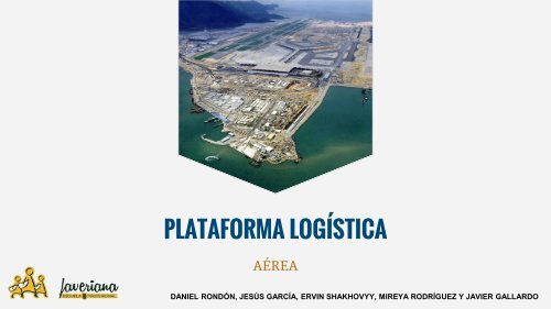 Trabajo plataforma logistica aérea