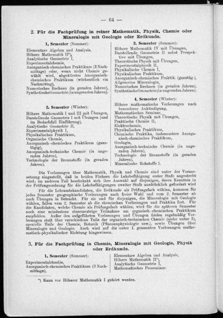 Verzeichnis der Vorlesungen und Übungen für das Winter-Semester 1926/27