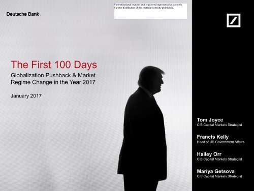 The First 100 Days