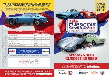 The Practical Classics Classic Car & Restoration Show 2017