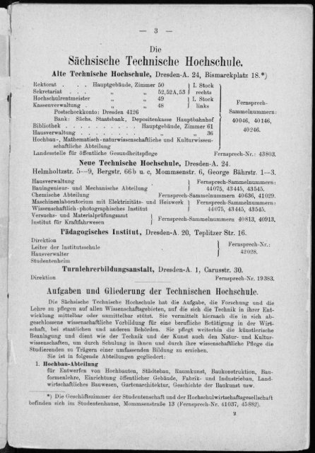 Verzeichnis der Vorlesungen und Übungen für das Sommer-Semester 1926