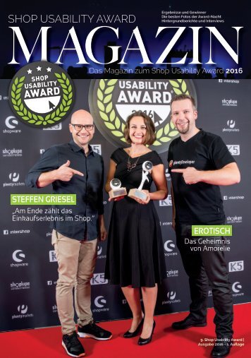 SHOP USABILITY AWARD 2016 - das Magazin