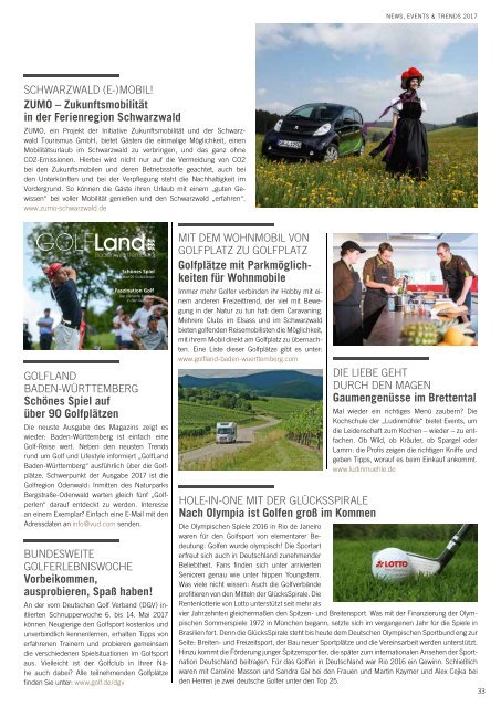 Schwarzwald- und Elsass-Golfurlaub 2017