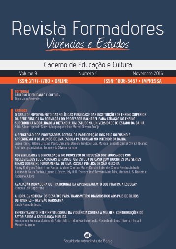 Revista Formadores - v.4, n. 4 2016 - 73-36-PB