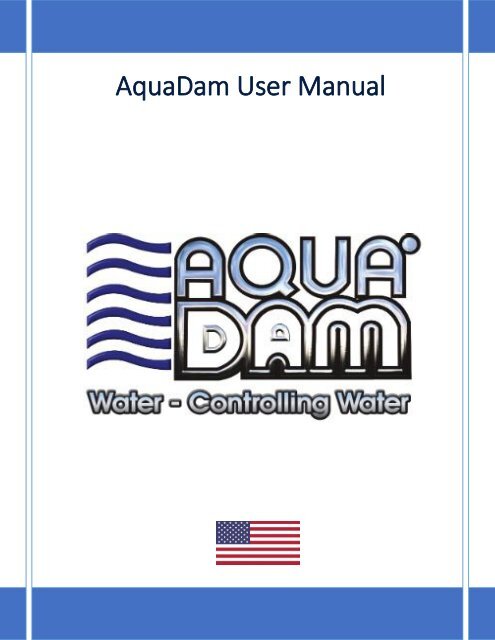 AquaDam Gulf Coast User Guide