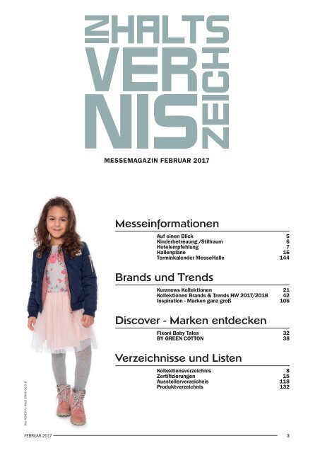 Kindermoden Nord Messemagazin Februar 2017