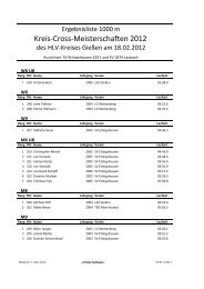 18.02.2012 Kreis-Cross-Meisterschaften
