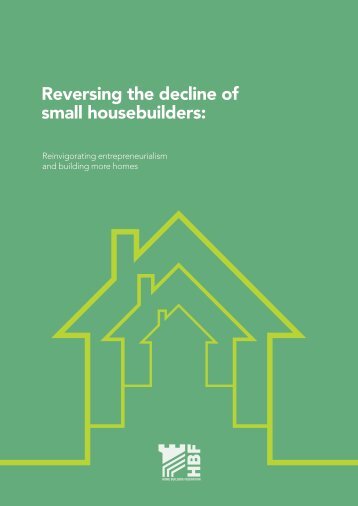 Reversing the decline of small housebuilders