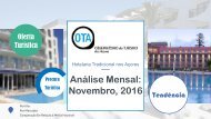 Análise Mensal Turismo RAA - Novembro 2016