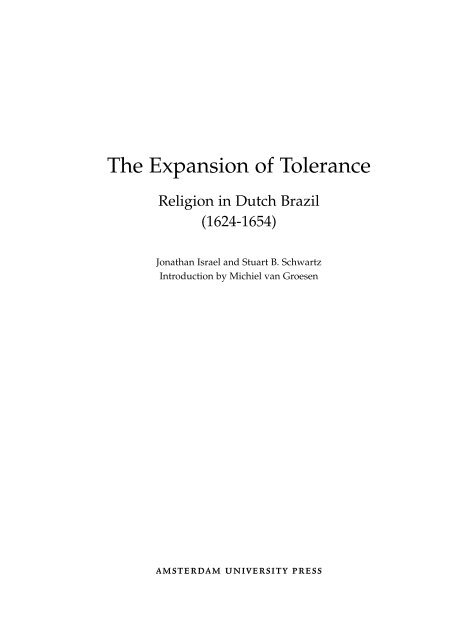 The Expansion of tolerance