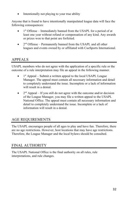 USAPL Handbook (Rev 1)