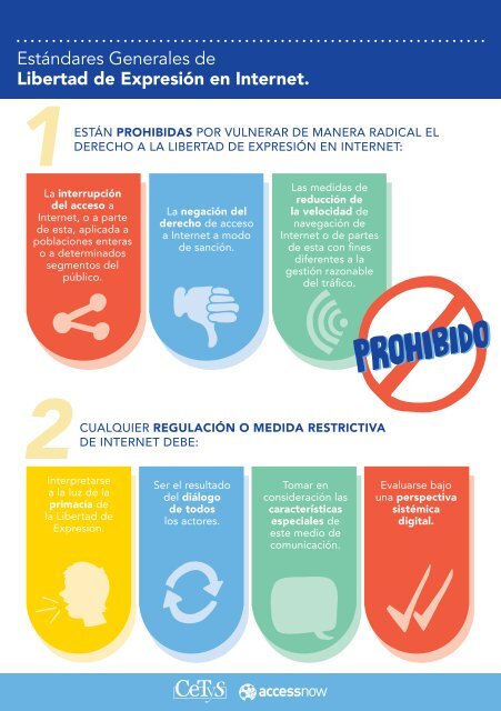 Estándares de libertad de expresión en Internet