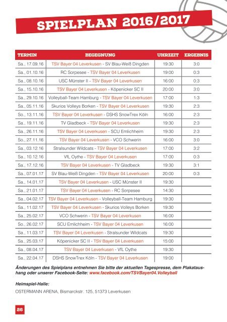 Spieltagsnews Nr. 06 gegen USC Münster II