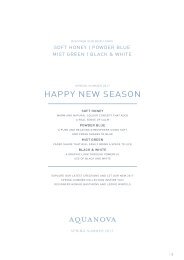 Aquanova New Arrivals Spring/Summer 2017