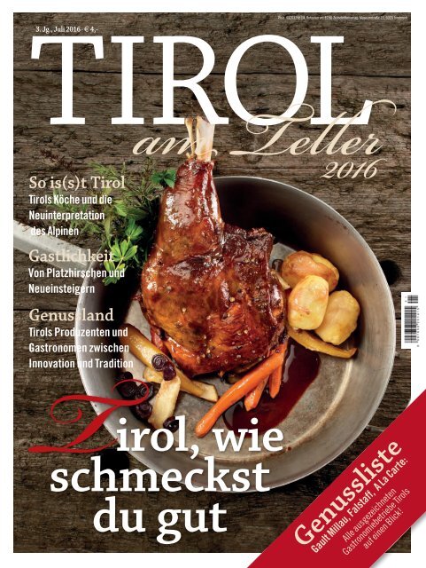 ECHO Tirol am Teller 2016