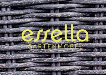 essella Gartenmöbel Katalog