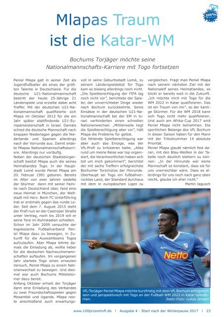 100% VfL Bochum – Ausgabe 4