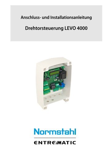 Drehtorsteuerung LEVO 4000 - Normstahl