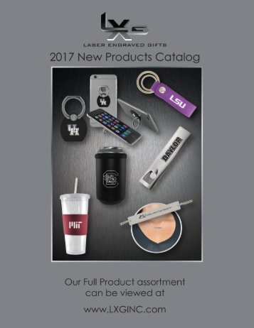 2017 LXG NEW PRODUCT CATALOG