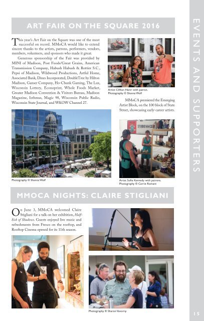 MMoCA Fall 2016 Newsletter