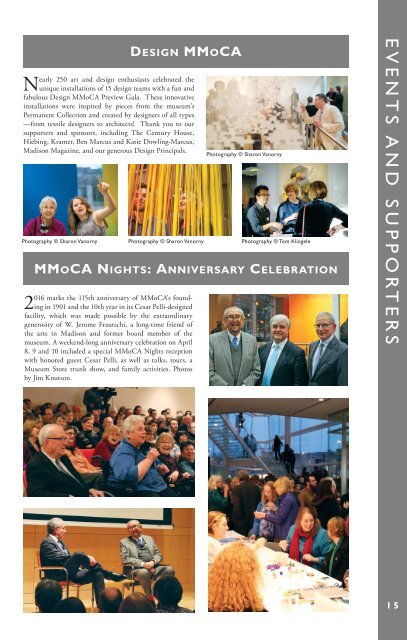 MMoCA Newsletter, Summer 2016