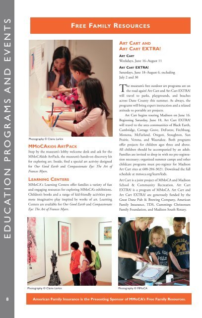 MMoCA Newsletter, Summer 2016