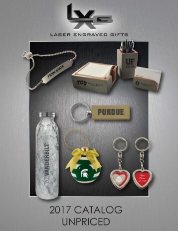 2018 LXG NEW PRODUCTS CATALOG UNPRICED