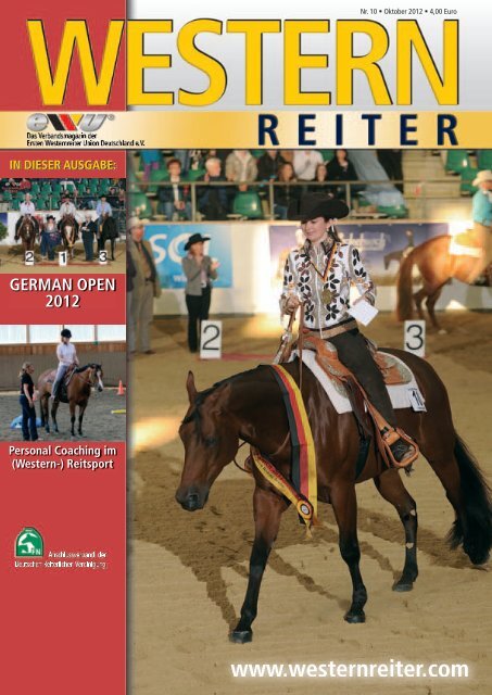 GERMAN OPEN 2012 - Erste Westernreiter Union Deutschland e.V.