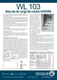 BÃƒÂ¡scula WL103 - Tradesegur