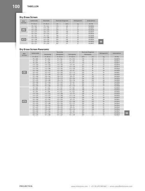 Projecta_Produktkatalog_2017_DE