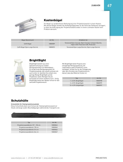 Projecta_Produktkatalog_2017_DE