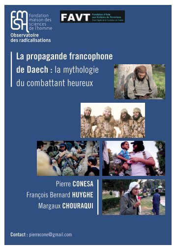 La propagande francophone de Daech  la mythologie du combattant heureux