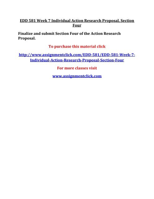 action research proposal edd/581 action research proposal edd/581