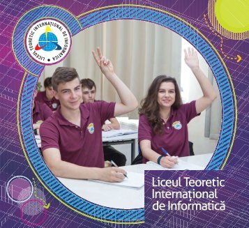 Brosura ICHB Liceu