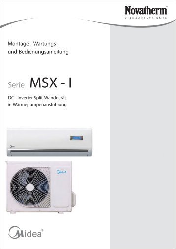 MSX - I - Novatherm Klimageräte GmbH