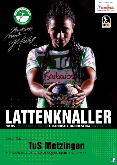 Lattenknaller 05 18 01 2017 Saison 2016 17 Frisch Auf Frauen