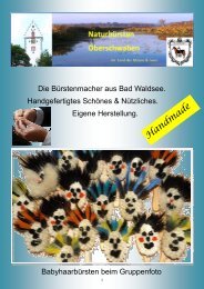 Naturbürsten  Bad Waldsee