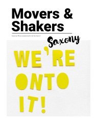 Saxony Movers & Shakers