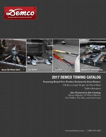 2017 DEMCO TOWING CATALOG