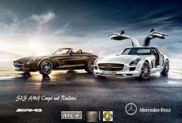 EX3 Broschure des SLS AMG Coupe