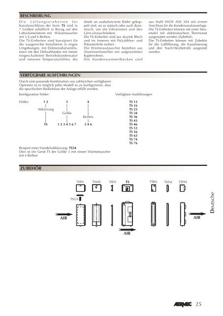 UNITÀ TRATTAMENTO ARIA AIR  HANDLING UNIT VENTILO ...