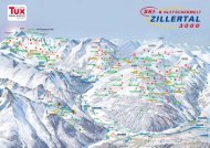 Pistenpanorama Ski- und Gletscherwelt Zillertal 3000