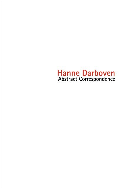 Hanne Darboven