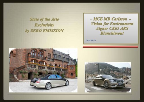 EX3 MCE Aigner Mercedes 600
