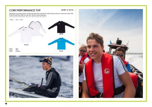 US adidas Sailing Teamwear Catalogue 2017/2018